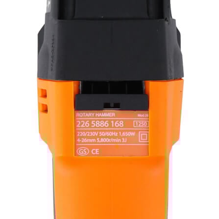 สว่านโรตารี่ InnTech รุ่น 2-26DFR 26 มม. 1650 วัตต์_5